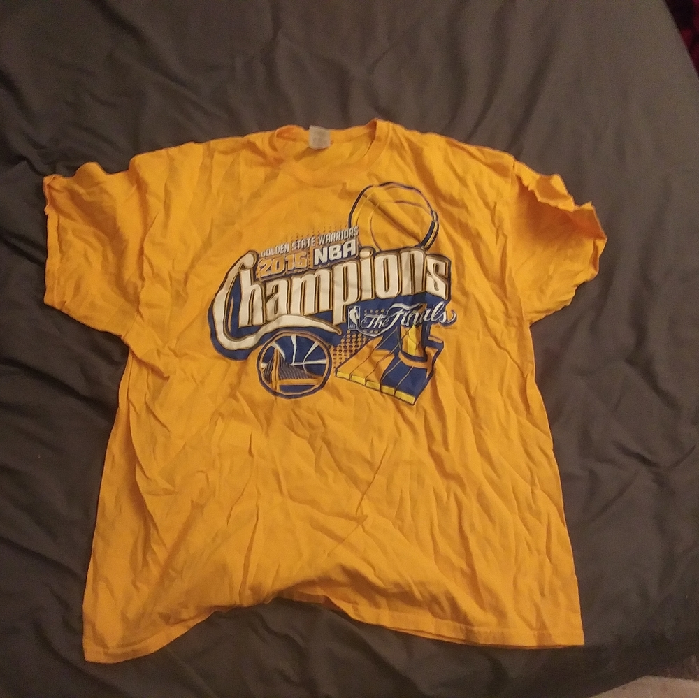 Warriors champions t shirt